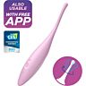 Stimolatore Clitoride Satisfyer Twirling Joy con App