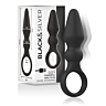 Plug Anal BLACK&SILVER OZZY | Morbido e ergonomico