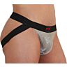 Jockstrap BURN 001 con dettagli brillanti e trasparenze