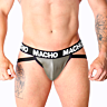 Jockstrap MACHO MX27GR in polipelle elastica