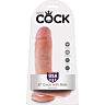 Dildo King Cock 8" con testicoli e ventosa