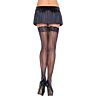 Calze Leg Avenue con Costura e Pizzo | Talla Grande