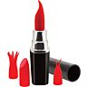 LIPSTICK VIBRATOR - BLACK/RED