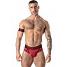 Slip sportivo LOCKER GEAR Sweat It rosso L in rete