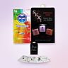 Set Babbo Natale segreto scherzoso con strip poker, dadi e preservativi aromatizzati