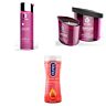 Kit per massaggio erotico con olio, candela e gel 2 in 1