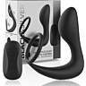 Vibratore anale con telecomando BLACK&SILVER