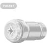 Masturbatore KIIROO Feel Pocket Stroker Crystal