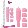 Mini vibratore GLOSSY Kurt con testine intercambiabili