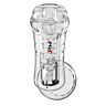Masturbatore PDX ELITE VIEWTUBE PLUS Trasparente