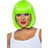 Parrucca Leg Avenue Bob Fluorescente Verde Neon