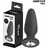 Plug Anal Addicted Toys L con Gioiello | 12,6 cm di piacere