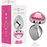 Plug Anal INTENSE con Gioiello di Diamante - Taglia S