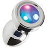 Plug anale S Pleasures Metal IRIS con LED