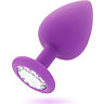 Plug Anale INTENSE - SHELKI M con base a forma di diamante