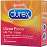 Preservativi DUREX Dame Placer con punti e strie