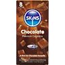 Preservativi Skins Sapore Cioccolato - Confezione da 8