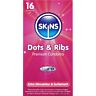 Preservativi Skins Dots & Ribs Premium Pack 16