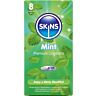 Preservativi SKINS Mint 8-Pack con Sapore Fresco