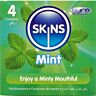 Preservativi SKINS Mint 4-Pack con Sapore Fresco
