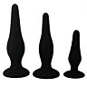 Plug Anale Anal Toys Kit Iniziale con 3 Misure