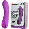Vibratore Pretty Love DJ Dick con anello decorativo