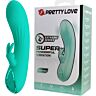Vibratore Pretty Love DJ Stick con stimolatore clitorideo