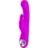 Vibratore Rabbit Pretty Love Lamar con stimolazione intensa