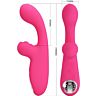 Vibratore Rabbit Pretty Love Skylar con stimolatore clitorideo