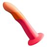 Dildo ROMP Dizi tricolore con ventosa da 18 cm