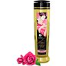 Olio da massaggio Shunga Aphrodisia 240 ml con aroma di rose
