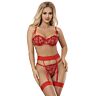 Set di lingerie sexy SUBBLIME HEART PRINT