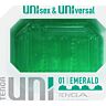 Masturbatore TENGA UNI EMERALD unisex e universale