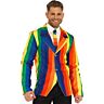 Disfraz Uomo Leg Avenue Blazer e Cravatta Arcobaleno