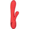 Vibratore Rabbit CALEXOTICS Palisades Passion Red con Teaser Oscillante