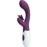 Vibratore Rabbit Pretty Love Butterfly Kiss con stimolazione clitoridea