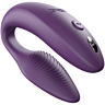 Vibratore per coppie WE-VIBE SYNC 2 regolabile viola