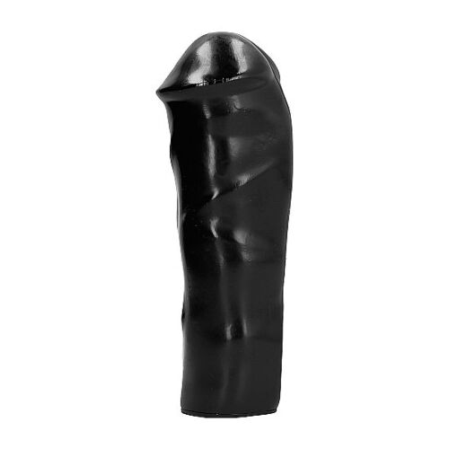 Dildo Realistico ALL BLACK 20 cm - Materiale ipoallergenico