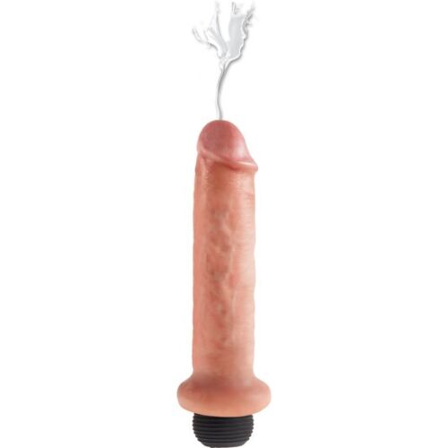 Dildo Squirting KING COCK 17.8 CM con Jizzle Juice