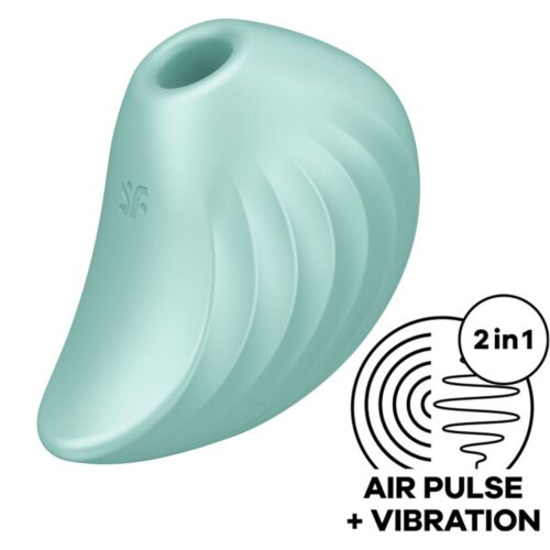 Stimolatore Satisfyer Pearl Diver con vibrazioni e onde