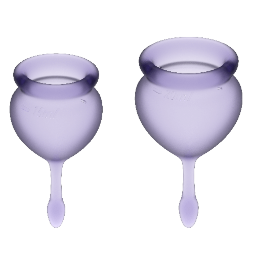 Coppa Mestruale Satisfyer Feel Good Set da 15 e 20 ml