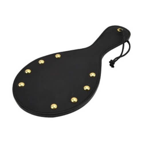 Paddle Bound Nubuck Leather con dettagli in ottone