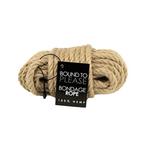 Corda Bondage Bound to Please 10 metri in canapa