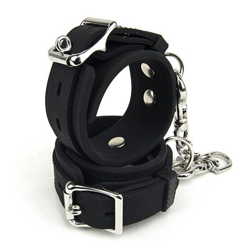 Manette Bound to Please in Silicone con Catena D-Ring