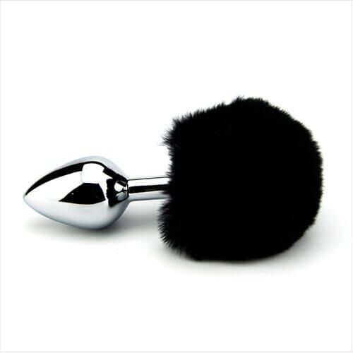 Butt Plug Furry Fantasy Bunny Tail con coda in peluche