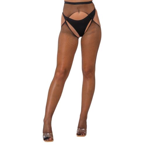 Collant Crotchless Lace by LJ in rete