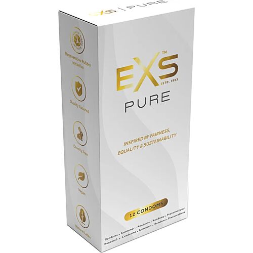 Preservativi Exs Pure 12's | Ultra sottili e confortevoli