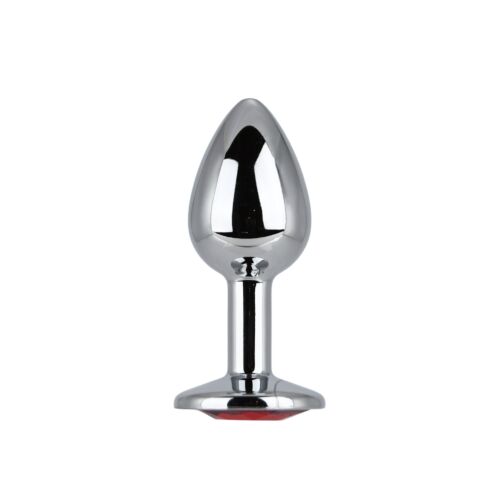 Butt Plug Toosh Small con base in pietra rossa Rojo
