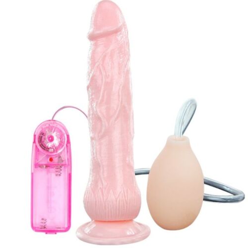 Dildo Vibratore BAILE con Funzione Squirting e Ventosa