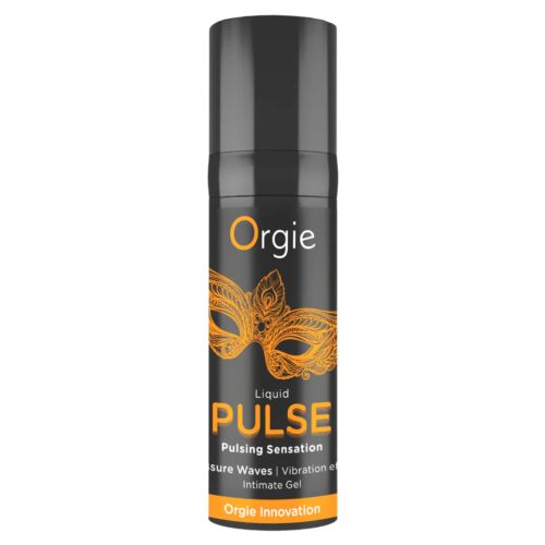 Gel Stimolante Orgie Liquid Pulse 15 ML con Sapore di Caramello